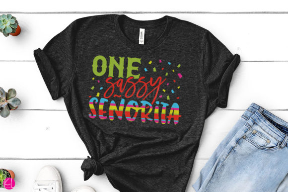 One Sassy Señorita: A Graphic Design Asset for Crafts and More