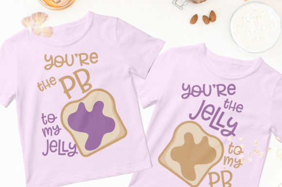 Peanut Butter and Jelly BFF Graphic Design Asset Review