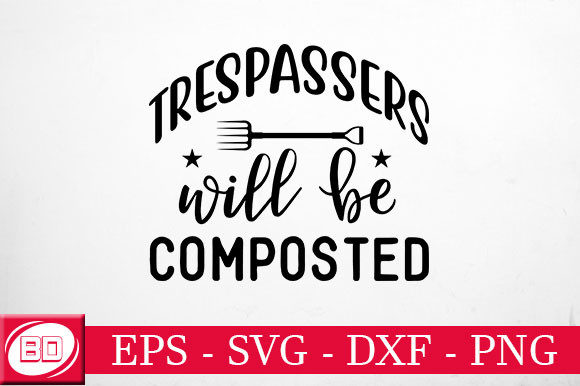 Trespassers Will Be Composted Embroidery Design Review