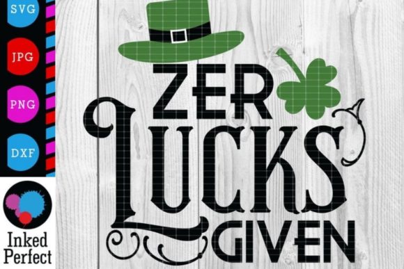 Zero Lucks Given Graphics for Crafts